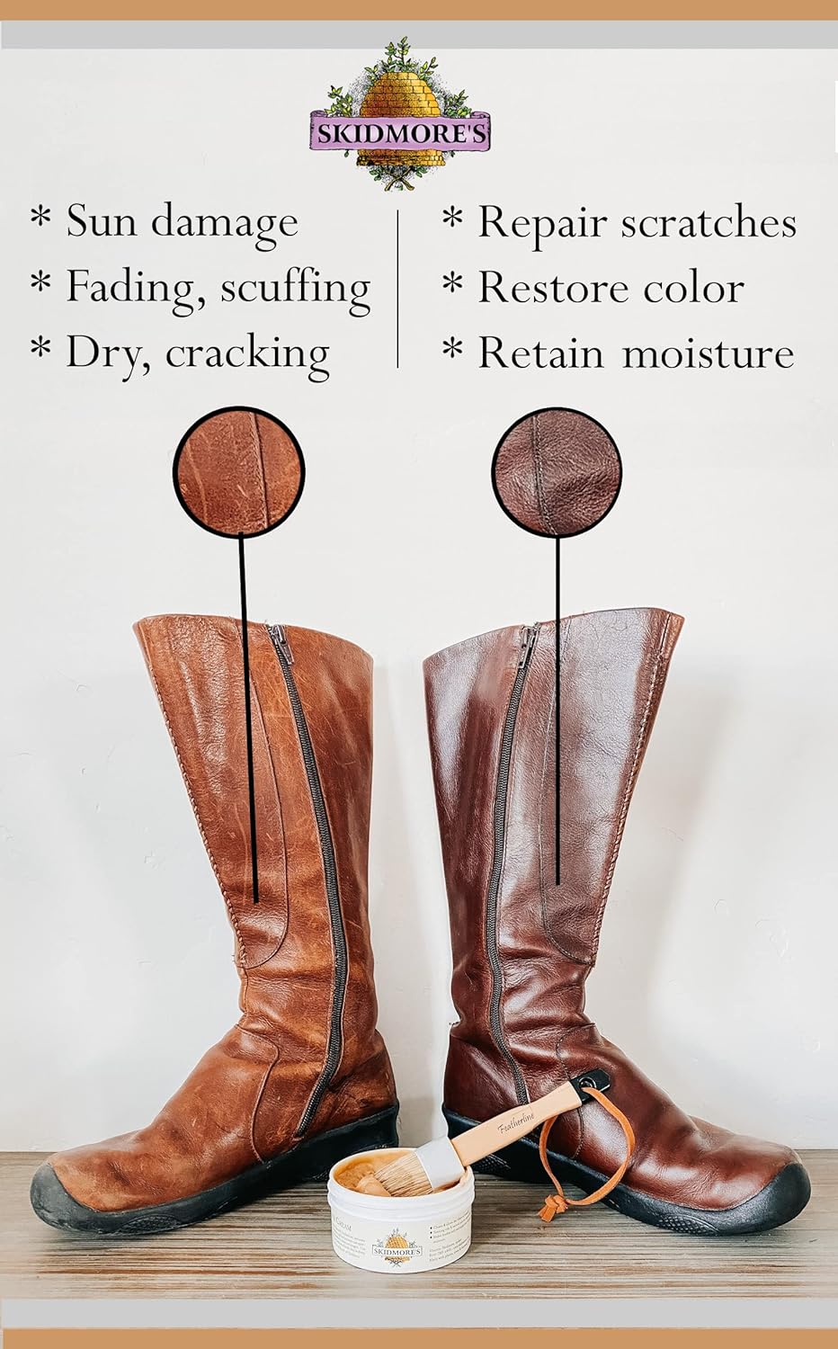 Premium Leather & Wood Restorer