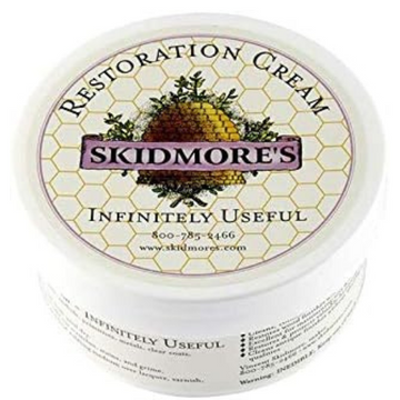 Skidmore's Restoration Cream | Leather Repair Cream for Furniture, Leather Conditioner, Softener | Leather Restoration Cream will Restore Antique Wood | Non-Toxic Formula, Made in USA