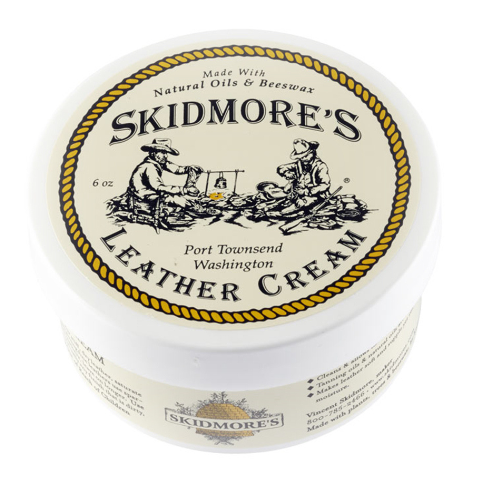 Skidmore's Cowboy Edition Leather Care Gift Set | Leather Cream and Beeswax Waterproofing Kit | Includes Applicator | Natural and Non-Toxic Formula | Made in the USA